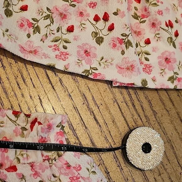 Floral Skort Set Short Skirt, Headband And Top 6X - Picture 8 of 15